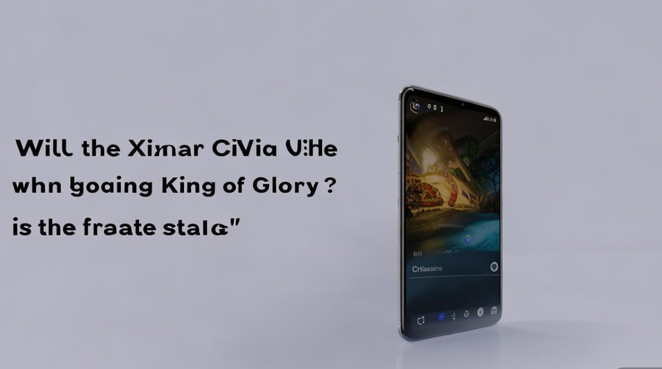 Xiaomi Civi玩王者会卡吗？帧率稳定吗？