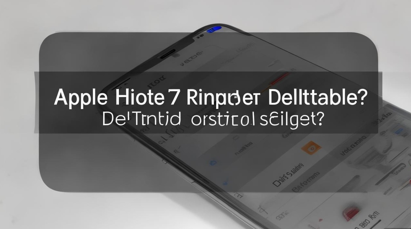 苹果7铃声删不掉？设置里找不到删除入口怎么办？