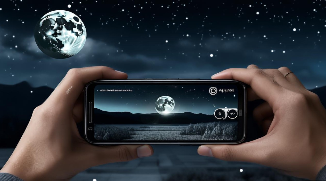 怎么用oppo手机拍出清晰月亮照片？