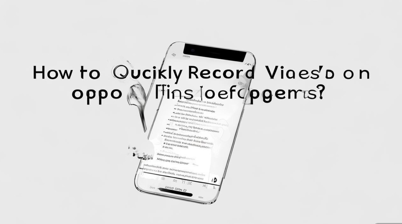 oppo手机怎么快速录视频？新手也能秒会的技巧有哪些？