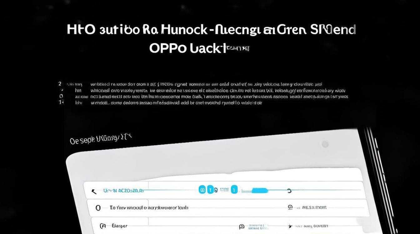 怎么开oppo锁屏？忘记密码怎么解锁oppo手机？