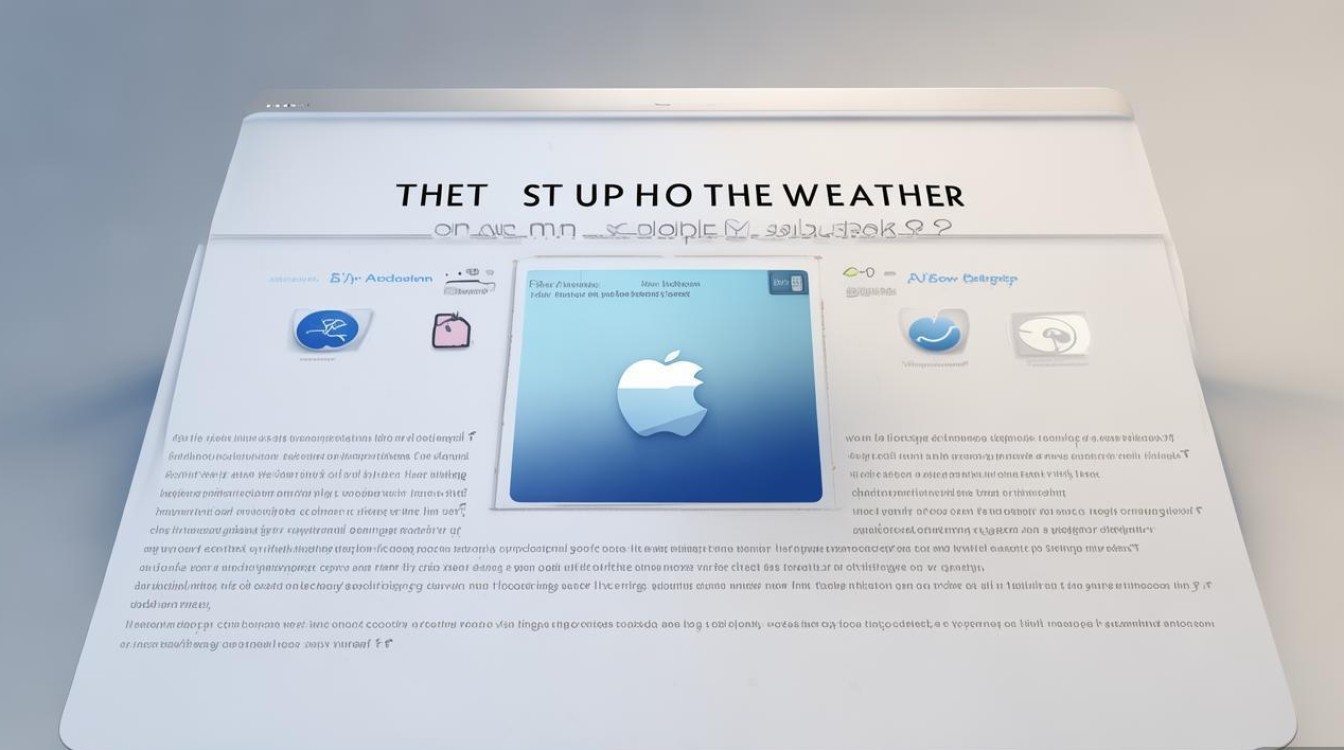 苹果桌面天气设置不了怎么办?解决方法有哪些?