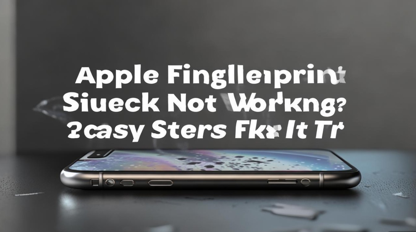 苹果指纹解锁突然失灵？3招教你快速修复！