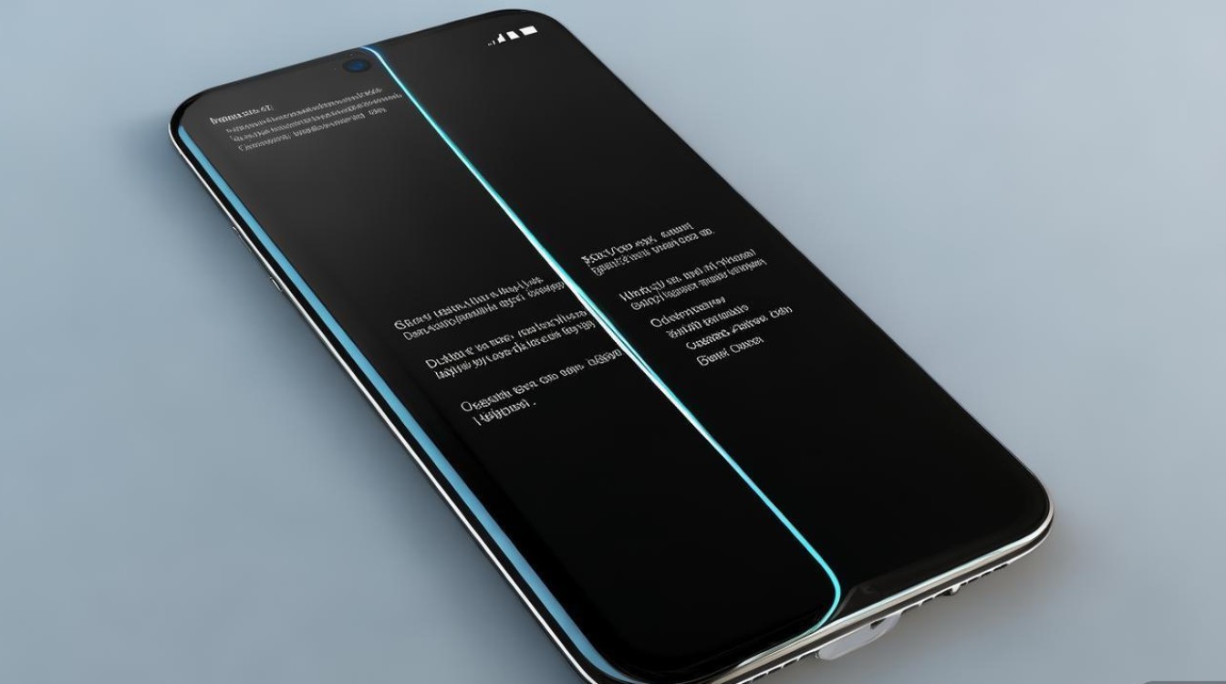 华为7plus屏幕一半不亮是什么原因?