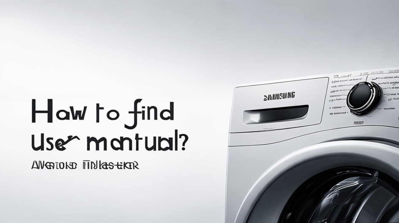 三星洗衣机怎么查使用说明书？