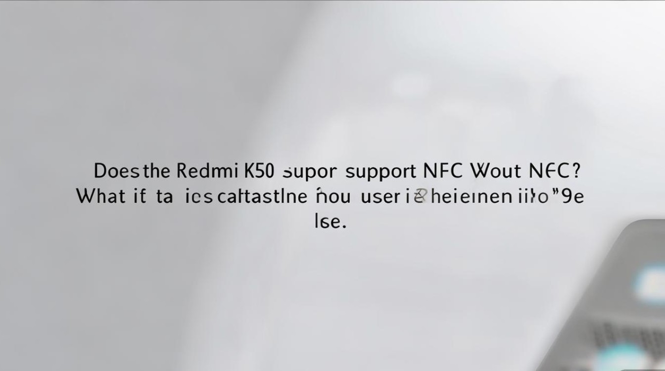 Redmi K50支持NFC功能吗?实际使用体验如何?