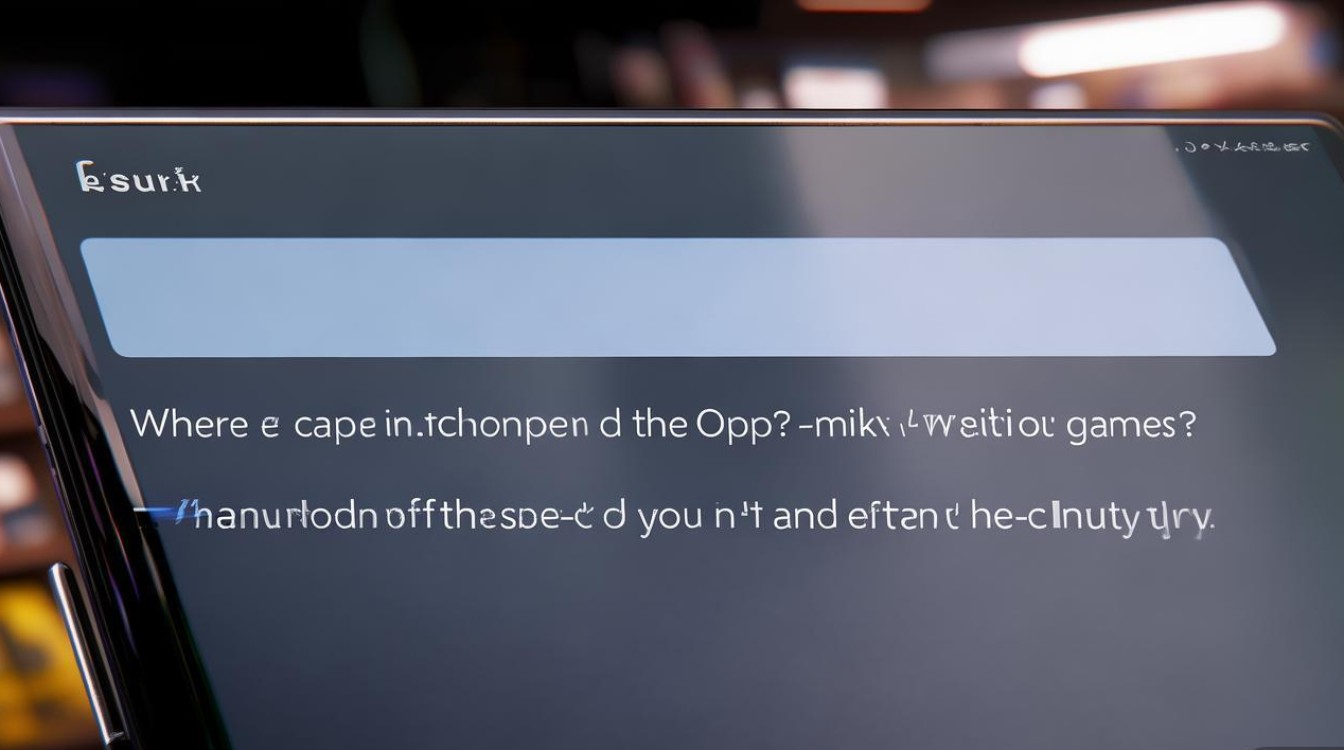 oppo小游戏在哪打开?找不到入口怎么办?