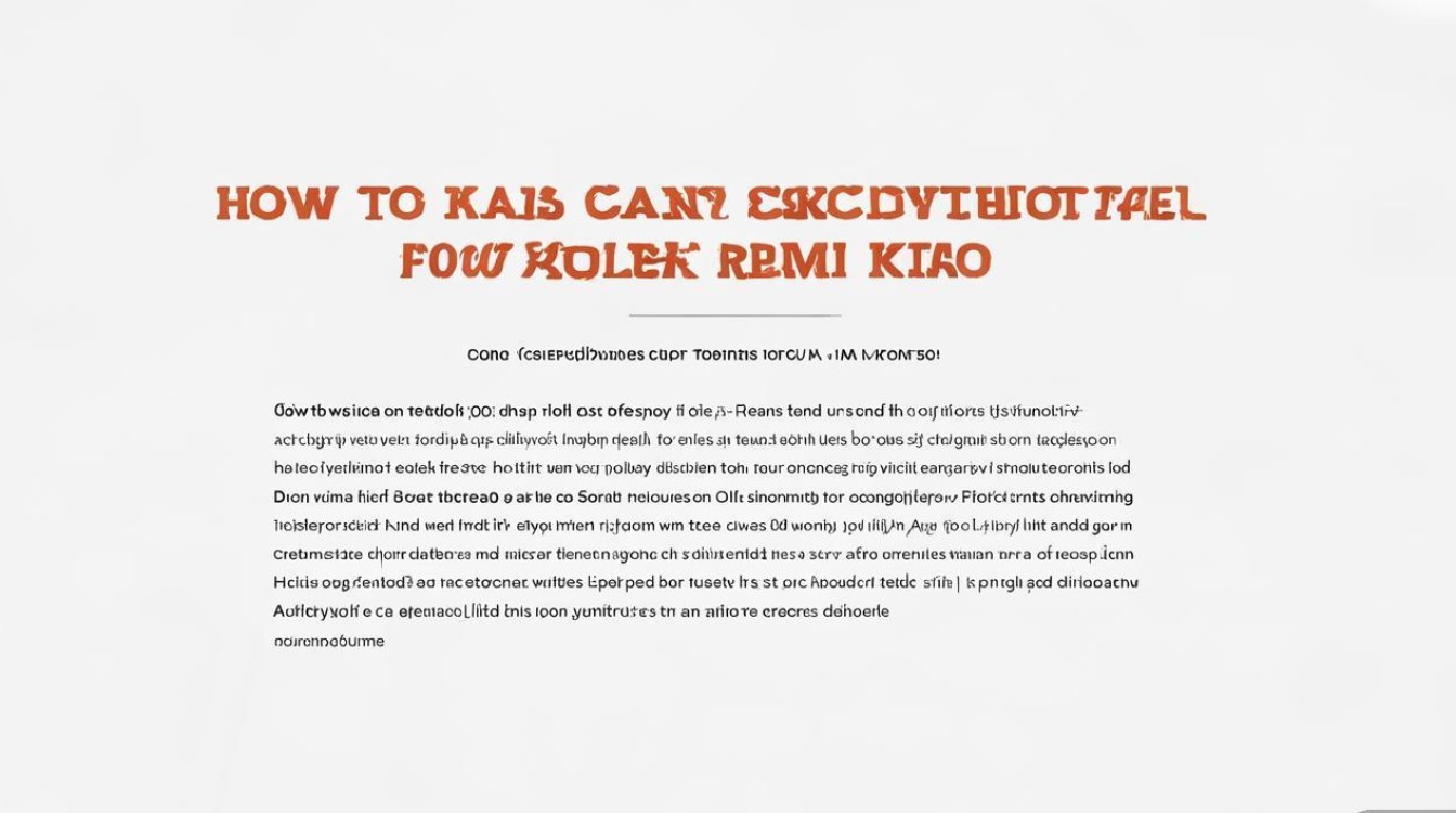 Redmi K50怎么截屏？三种方法轻松搞定