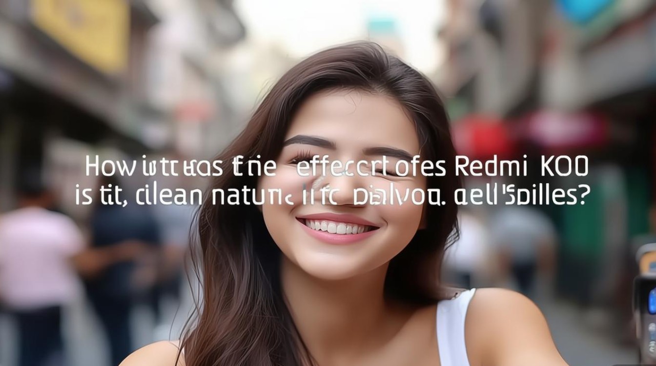 Redmi K50自拍效果到底怎么样?日常自拍够清晰自然吗?