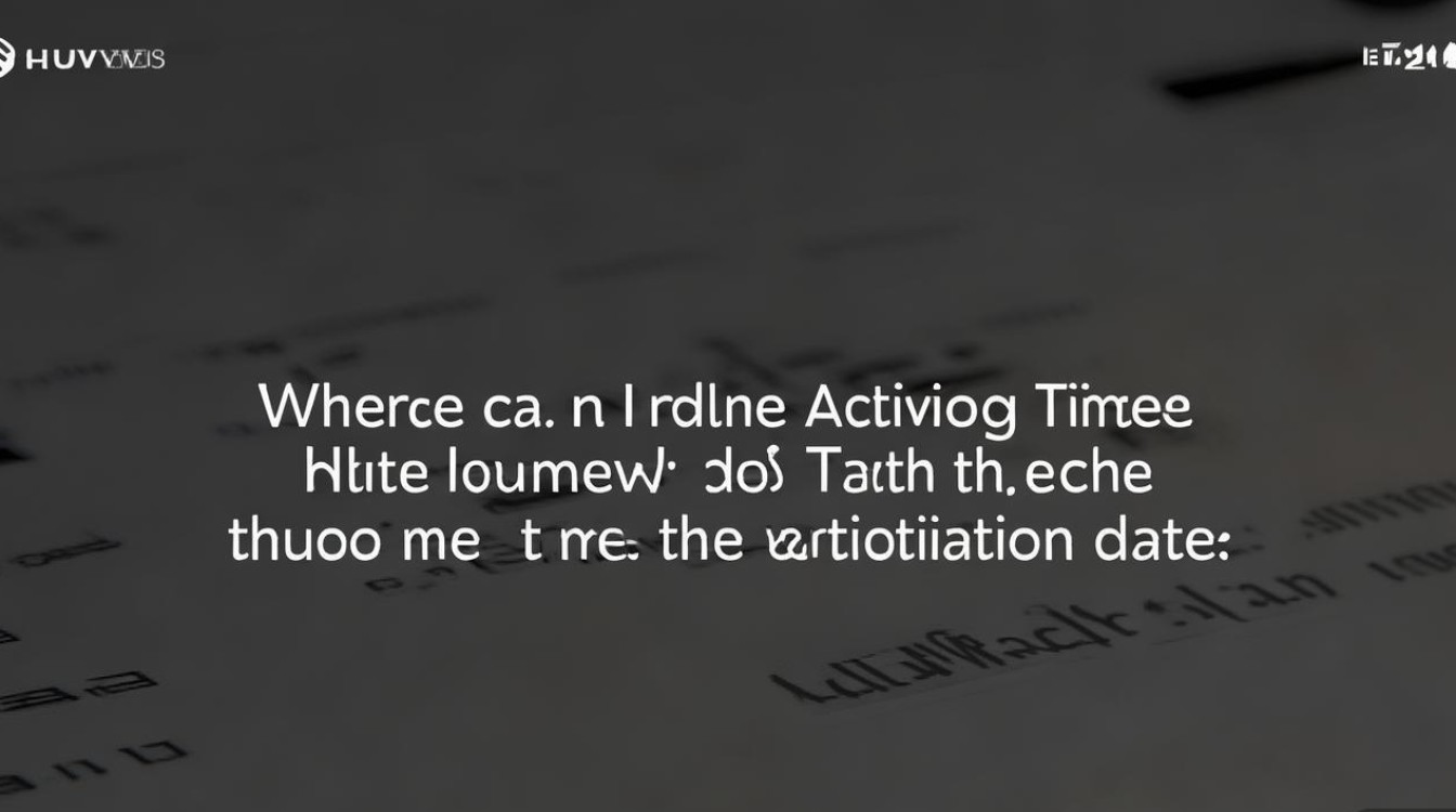 华为手机激活时间在哪看?教我查激活日期的方法