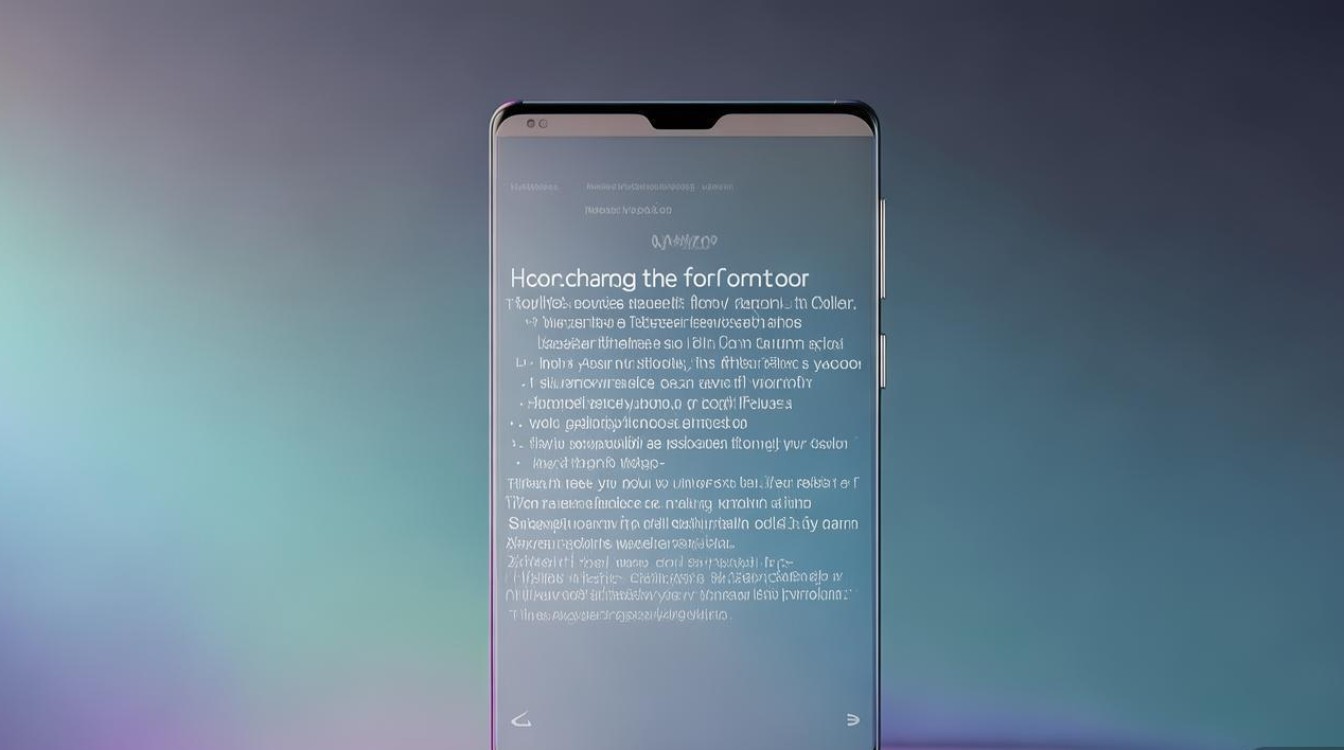 华为荣耀手机如何更换系统字体颜色?
