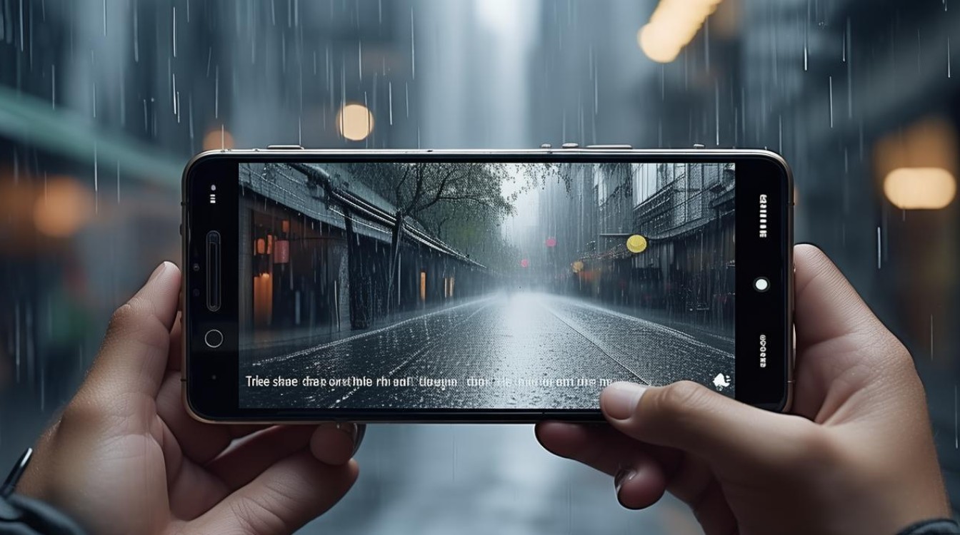 OPPO手机雨中拍照怎么拍才能清晰不模糊?