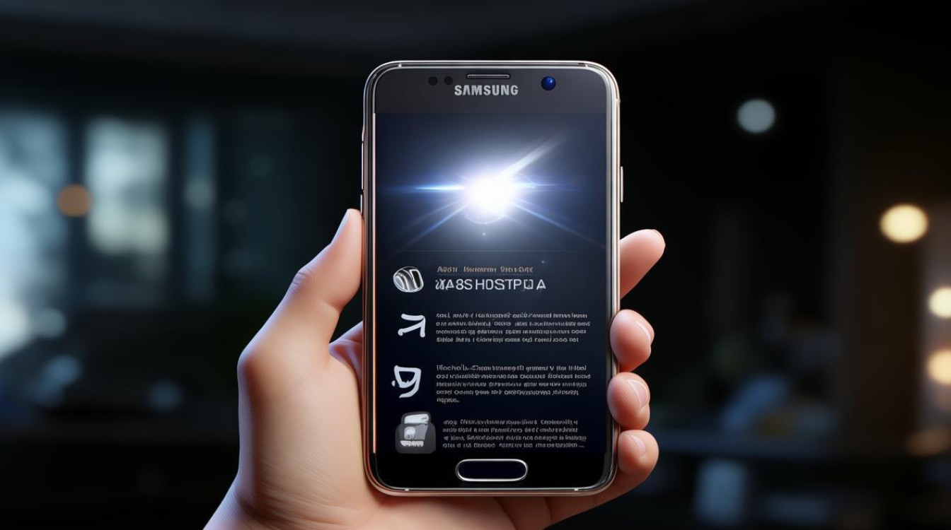 三星SM-G3508I1无闪光灯,手机怎么当手电筒用?