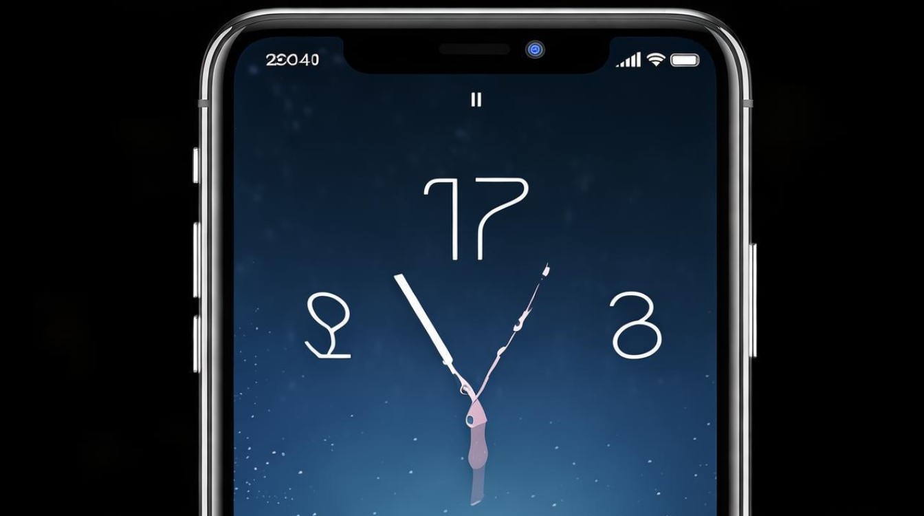 苹果锁屏没时间显示，怎么设置时间显示不成功？
