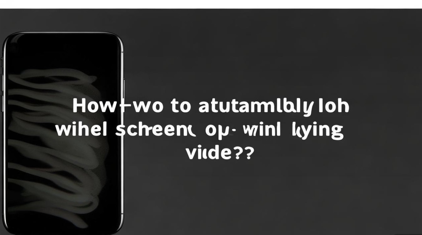 苹果手机怎么视频播放时自动锁屏?