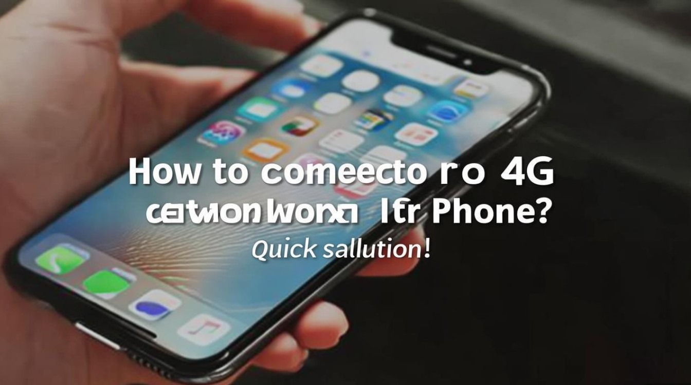 苹果手机怎么连不上4G网络？教你快速解决！