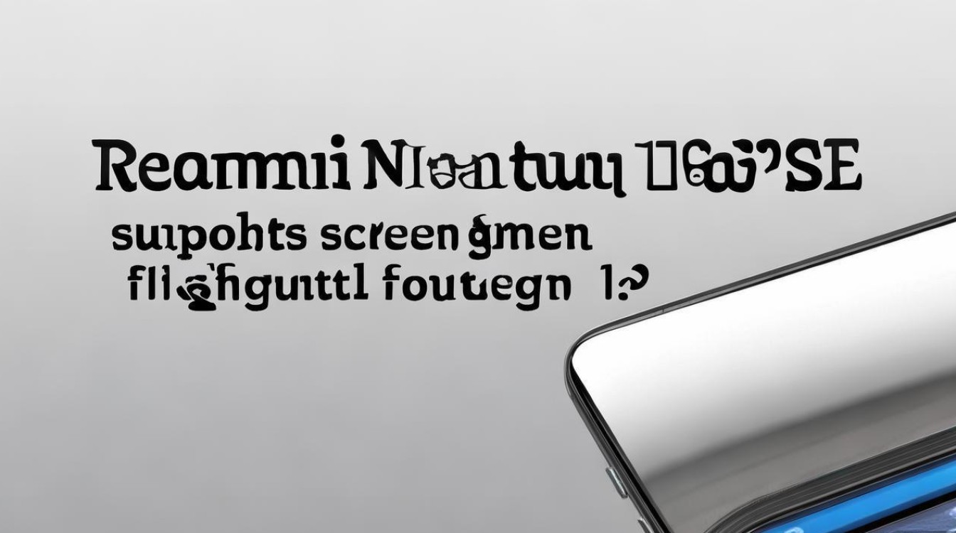 Redmi Note 11SE支持屏幕指纹识别吗？