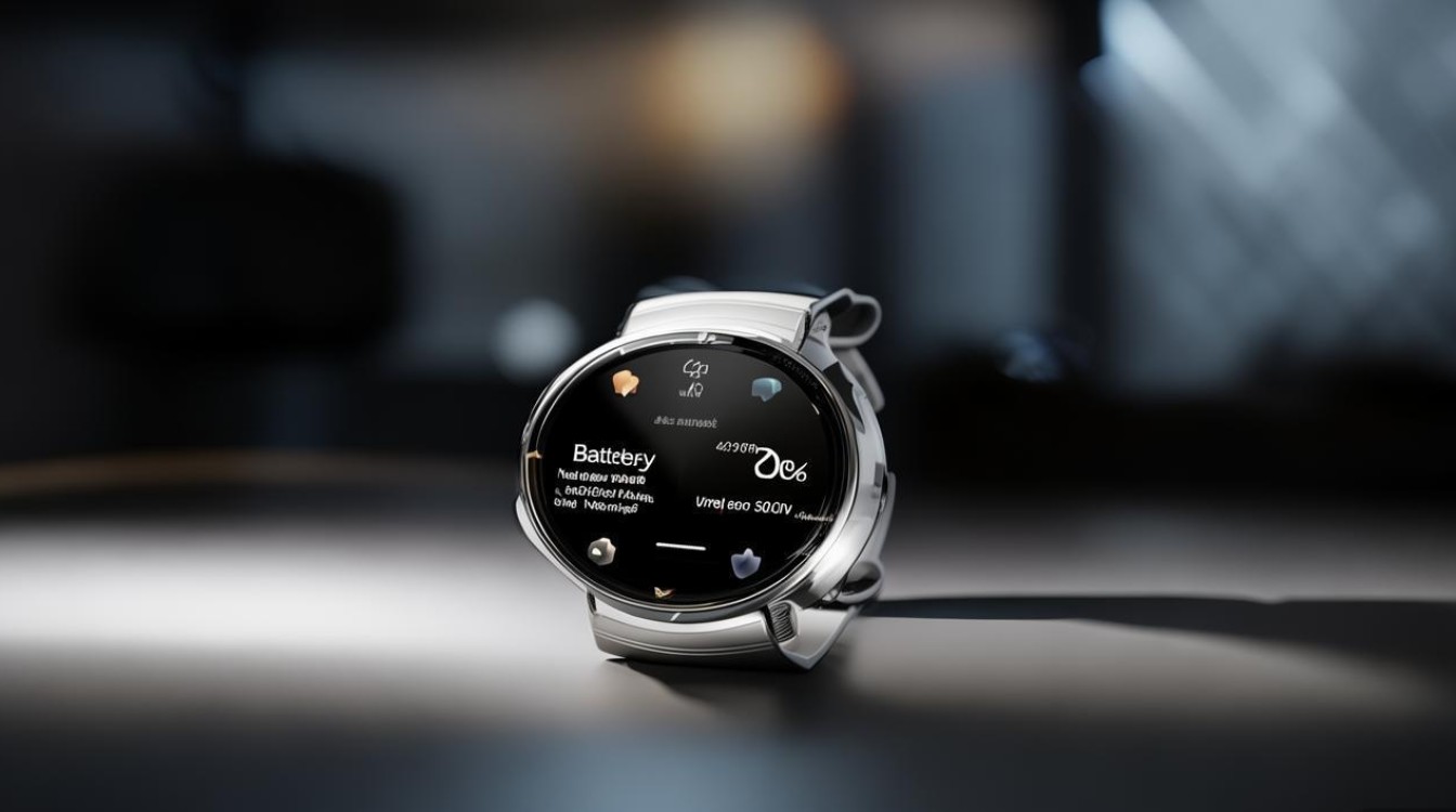 华为watch怎么看电量百分比？电量不足时怎么查看？