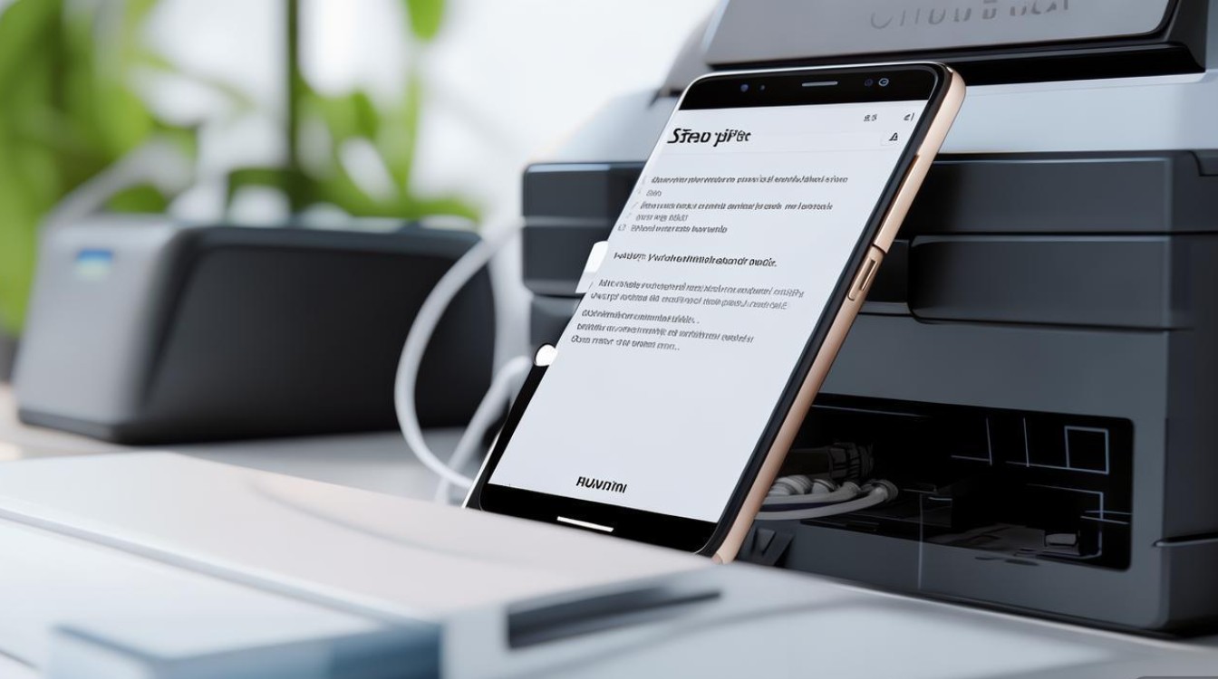 华为荣耀6plus怎么连接打印机打印文件？