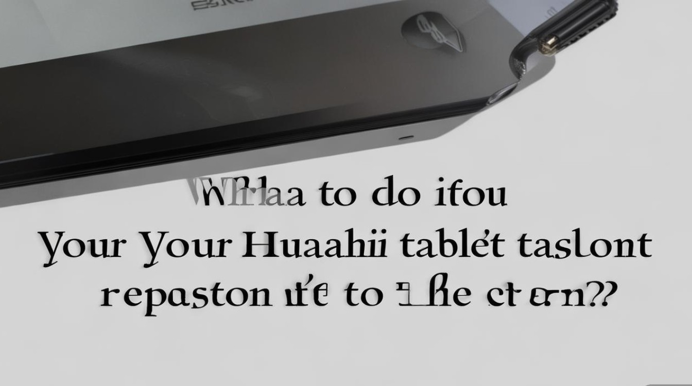 华为平板手机亮屏没反应怎么办？