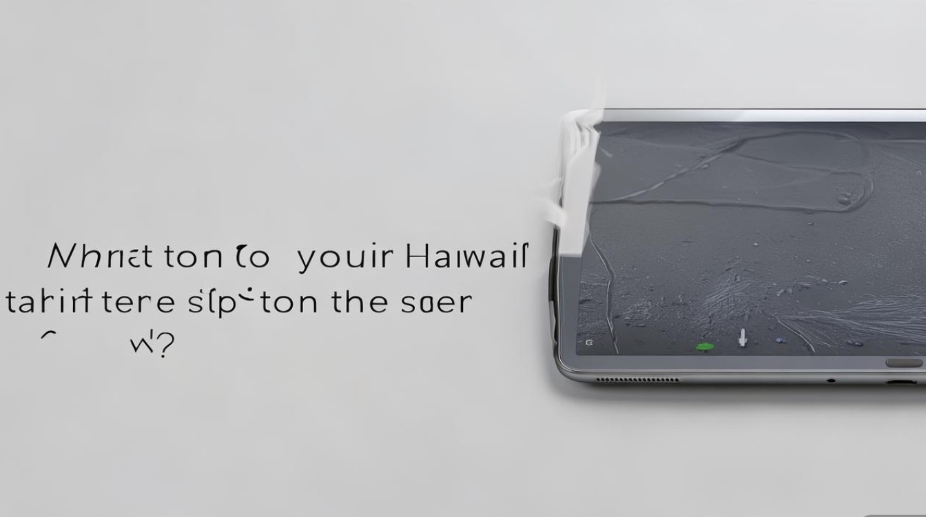 华为平板手机亮屏没反应怎么办？