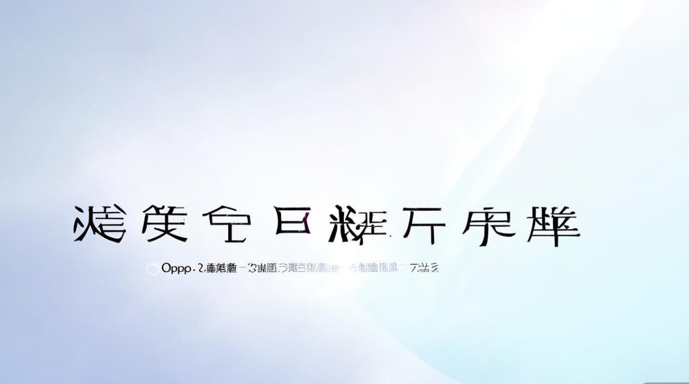 oppo字体怎么变简体?教你轻松切换简繁字体设置
