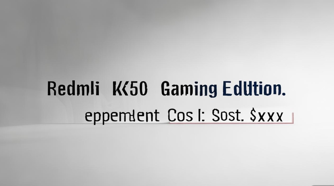 Redmi K50电竞版换屏幕费用是多少？