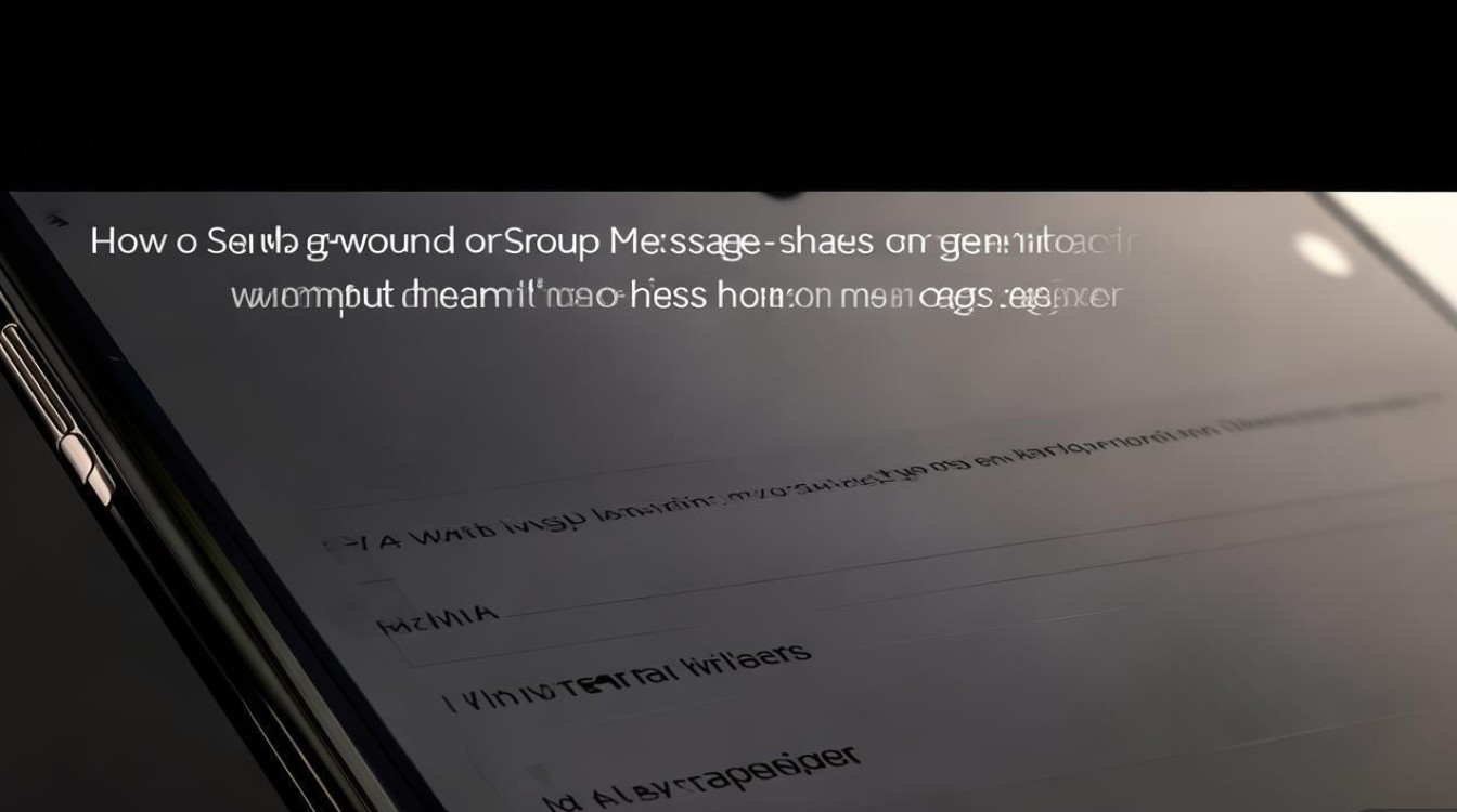 苹果手机怎么群发消息给多人不显示群发痕迹？