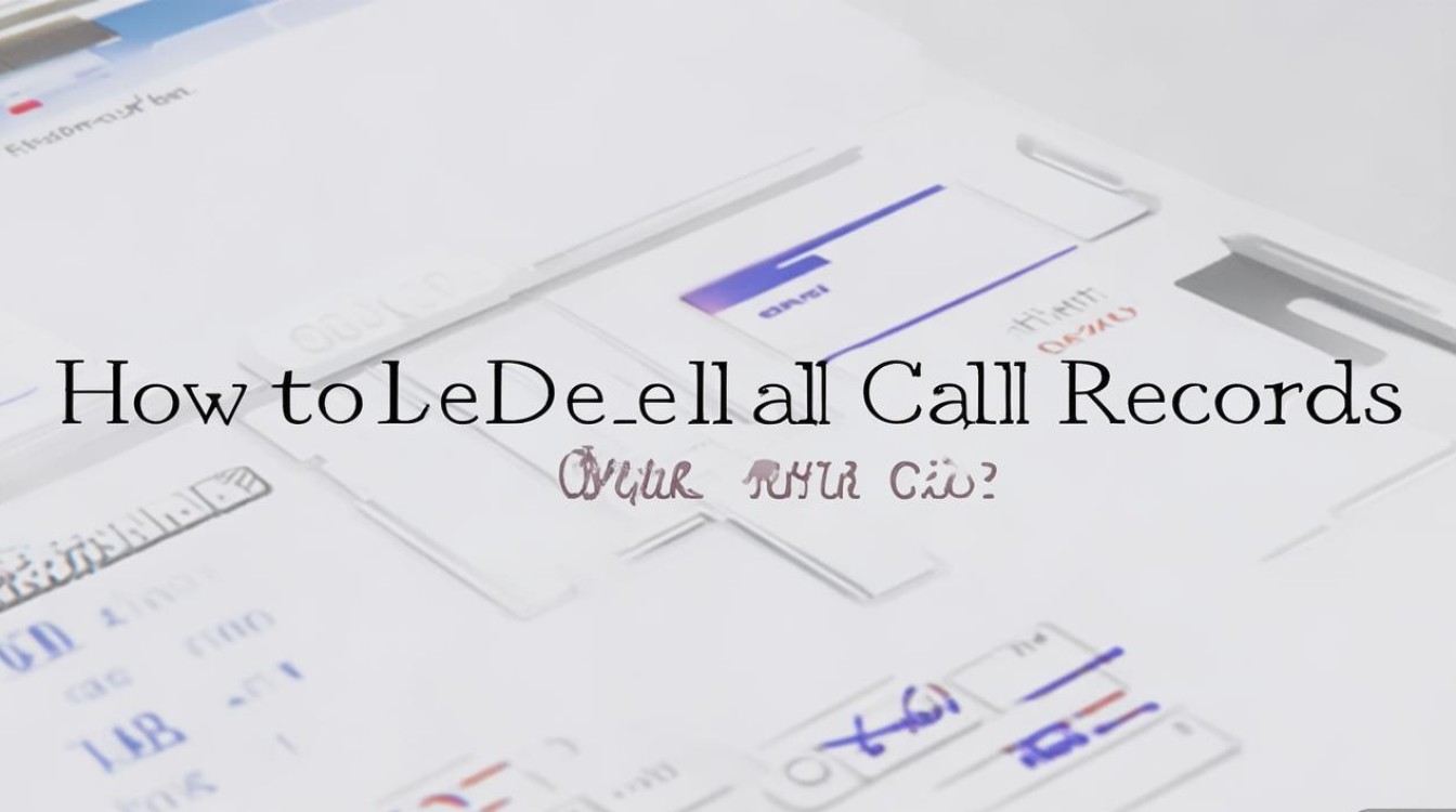 vivo手机如何一键删除所有通话记录?