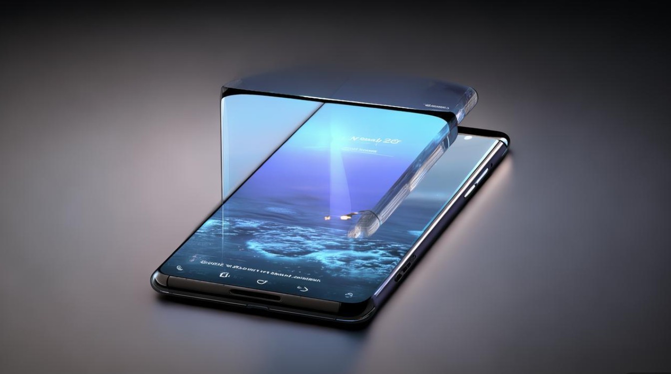 华为怎么上下屏幕