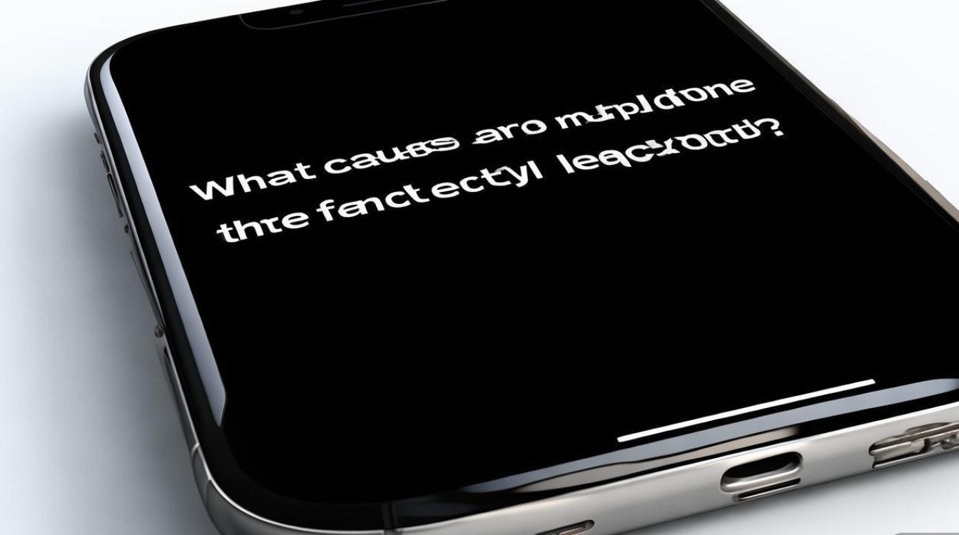 苹果手机频繁黑屏是什么原因导致的啊?