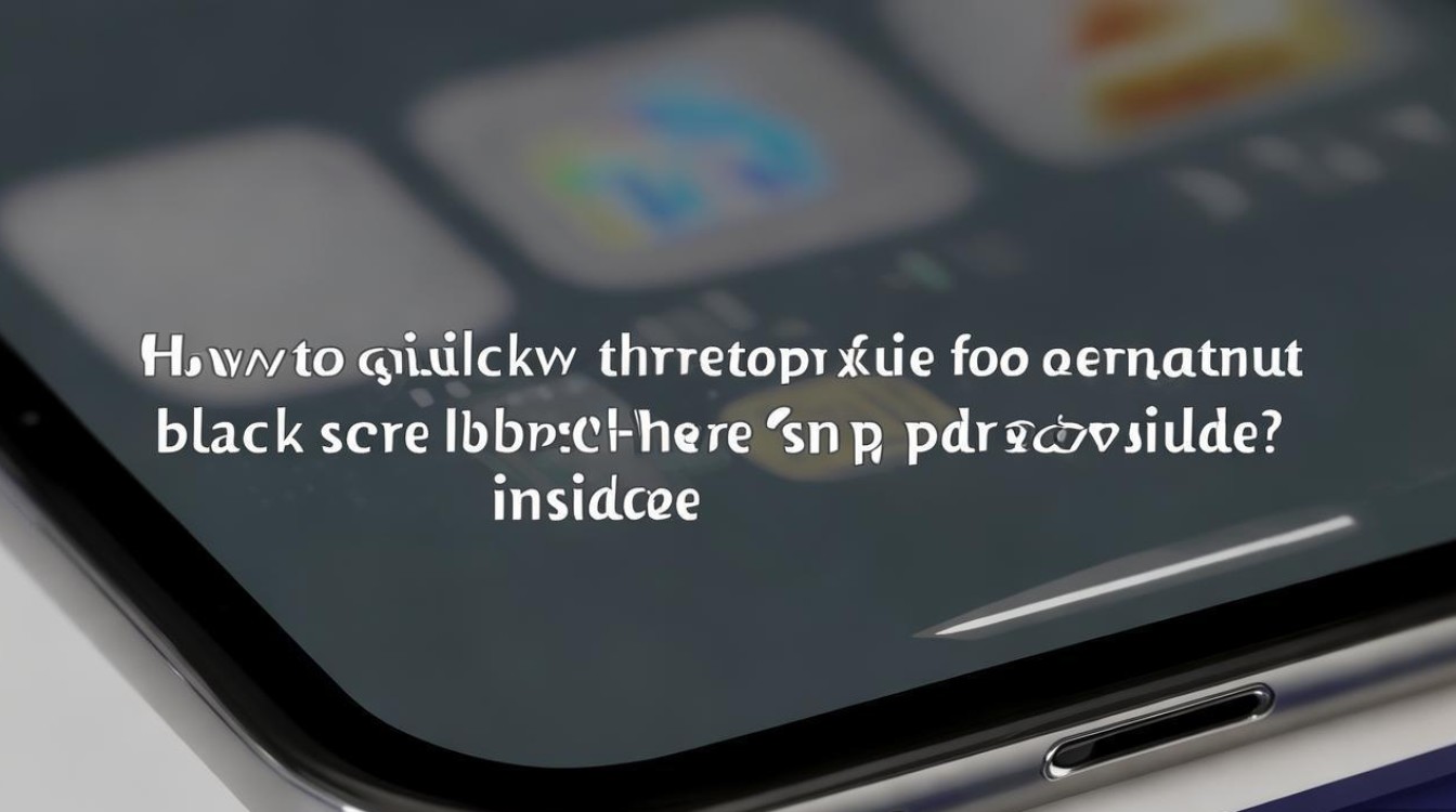 苹果手机频繁黑屏怎么办?教你快速排查解决!