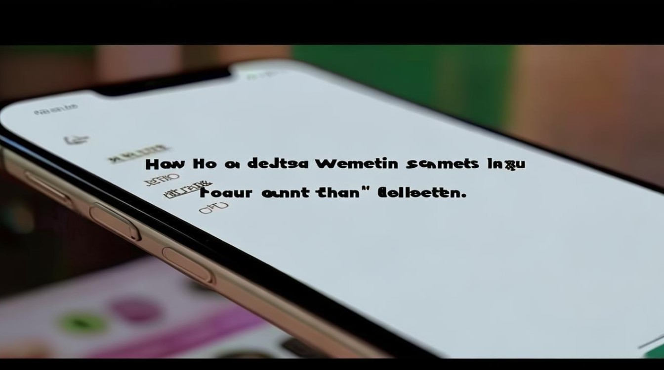 苹果手机微信朋友圈内容删不了怎么办？