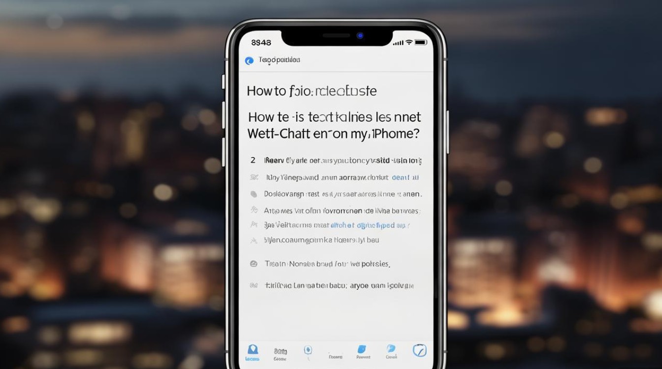 苹果手机微信进不去怎么办?解决方法是什么?
