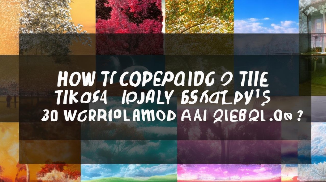 抖音四季变换特效怎么拍？30字内长尾标题疑问。
