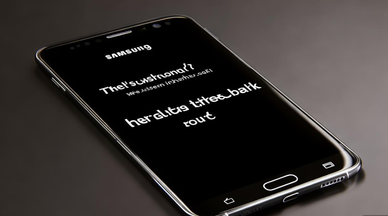 三星手机屏幕黑屏但有声音，咋回事啊？