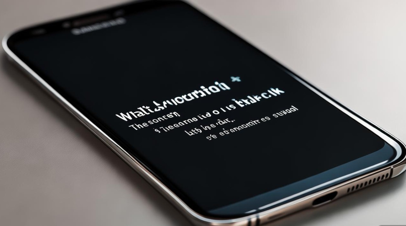 三星手机屏幕黑屏但有声音，咋回事啊？