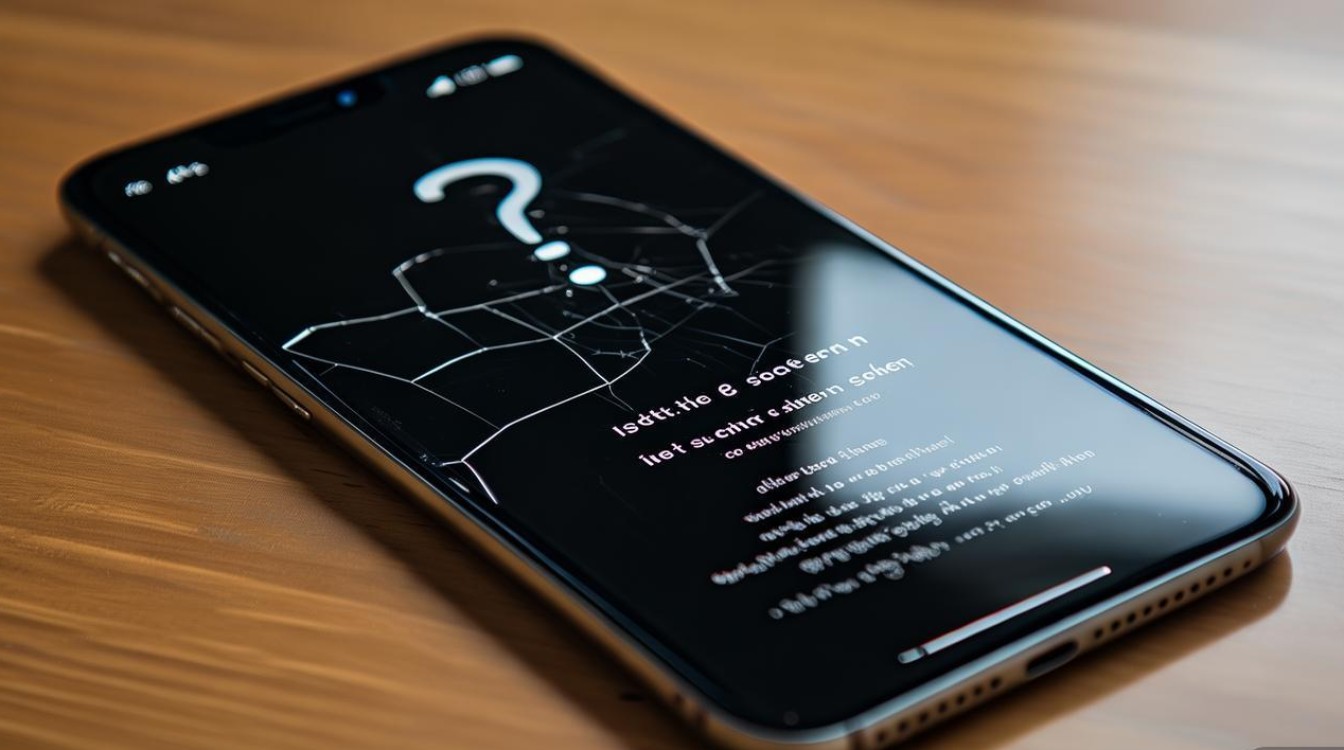 苹果手机摔黑屏了,是屏幕坏了还是内屏坏了?