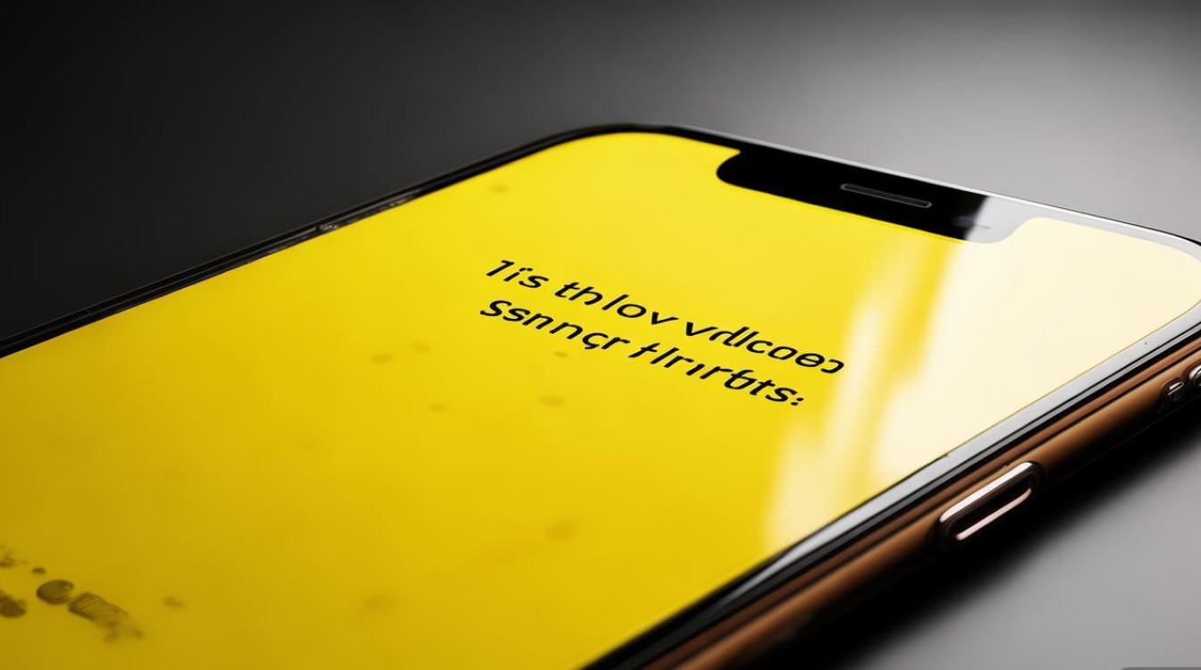 苹果手机屏幕突然发黄，是老化还是故障导致的？