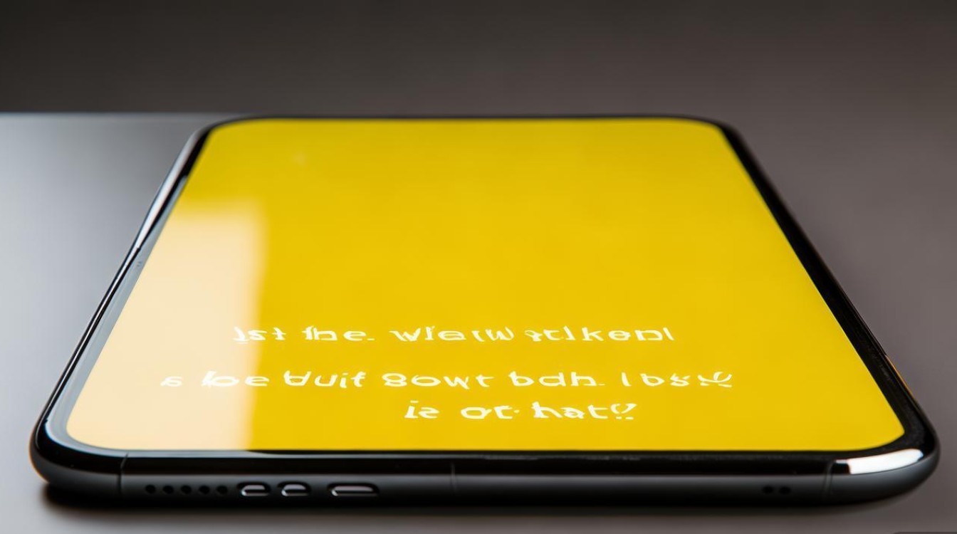 苹果手机屏幕突然发黄，是老化还是故障导致的？