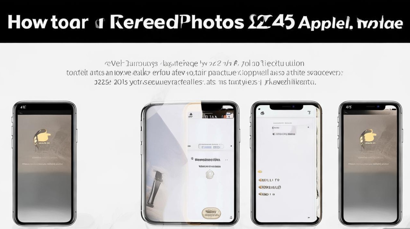 苹果手机2025年怎么恢复删除的照片？数据找回教程