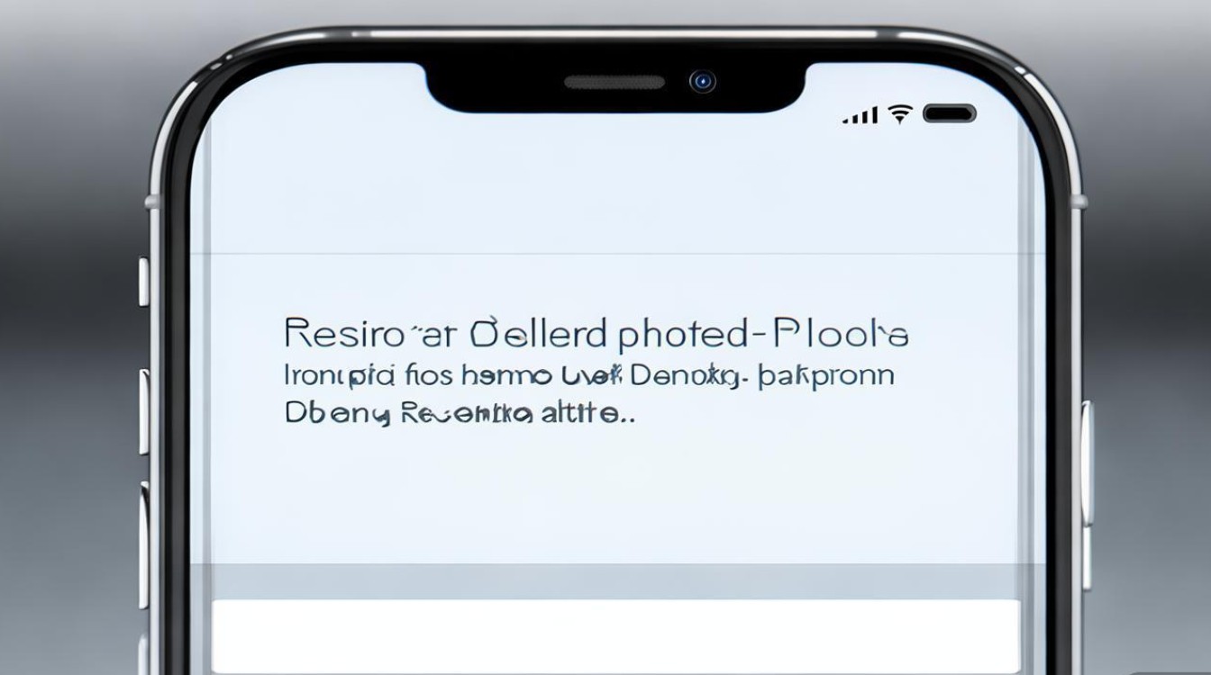 苹果手机清空最近删除照片2025年怎么恢复数据?