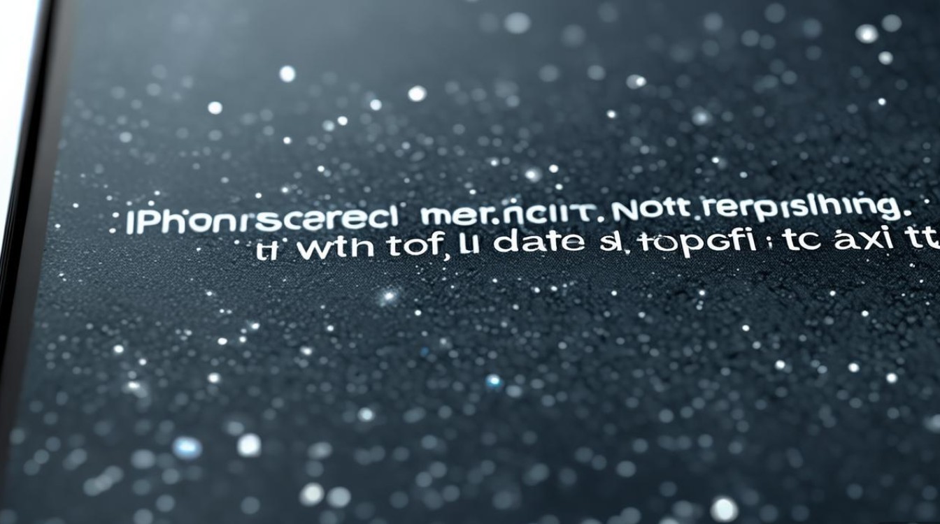 苹果手机屏幕突然没反应了,怎么解决啊?