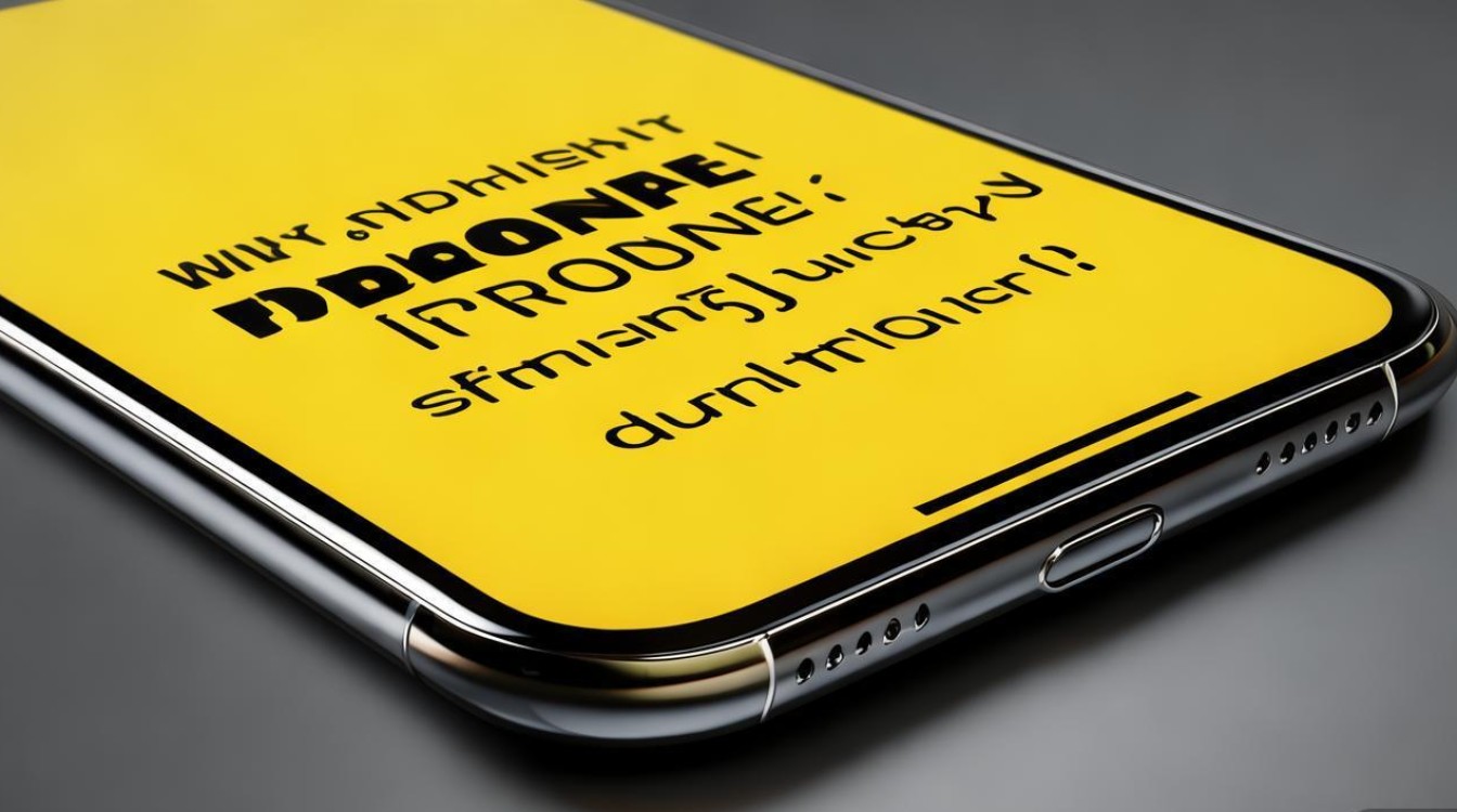 苹果手机屏幕突然变黄是什么原因导致的？