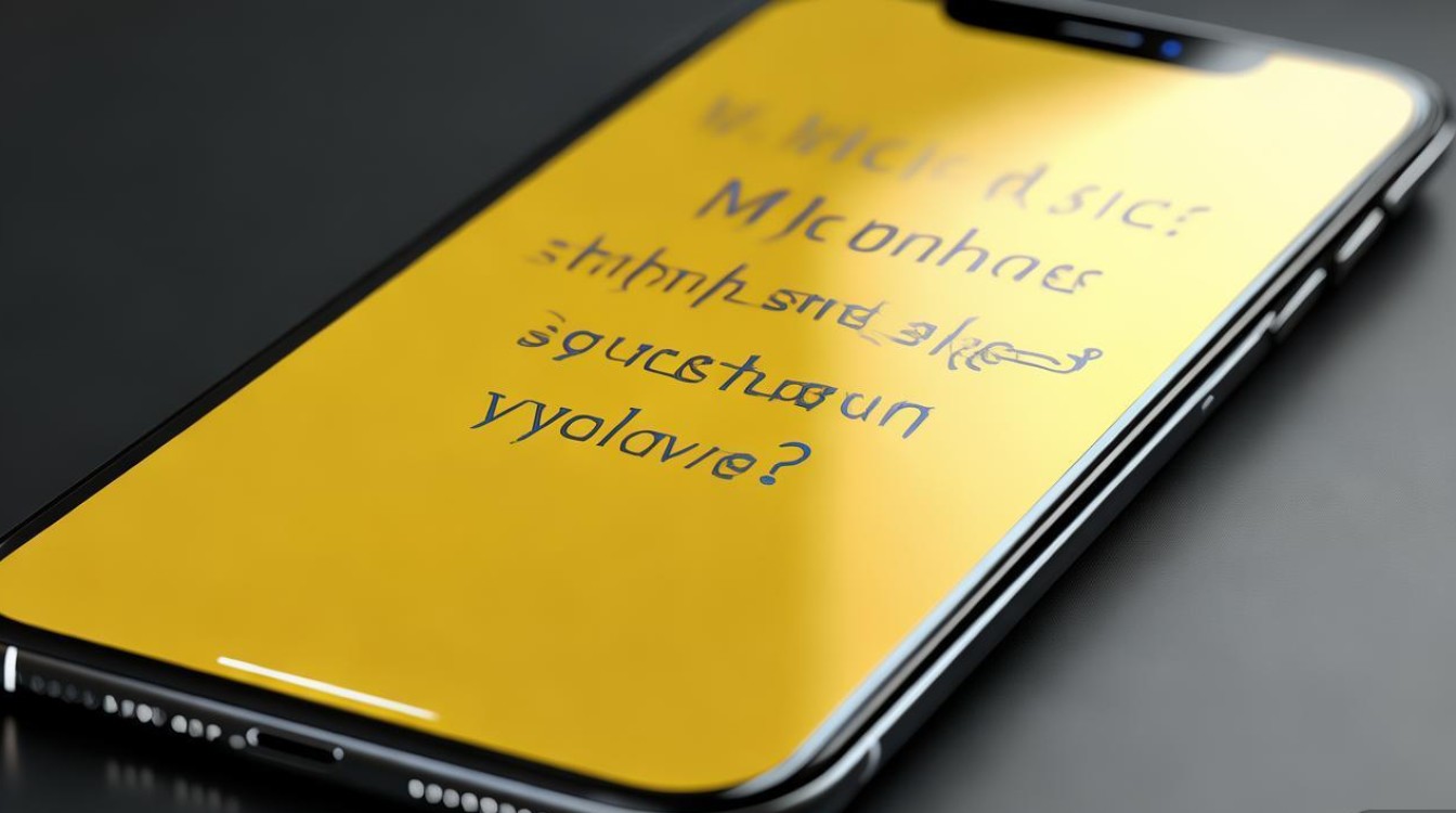 苹果手机屏幕突然变黄是什么原因导致的？