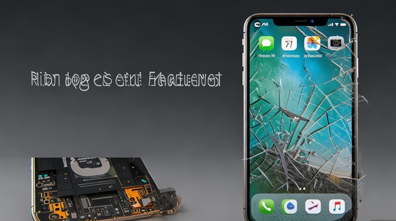 苹果手机屏幕摔后失灵，是排线坏了还是内屏损坏了？