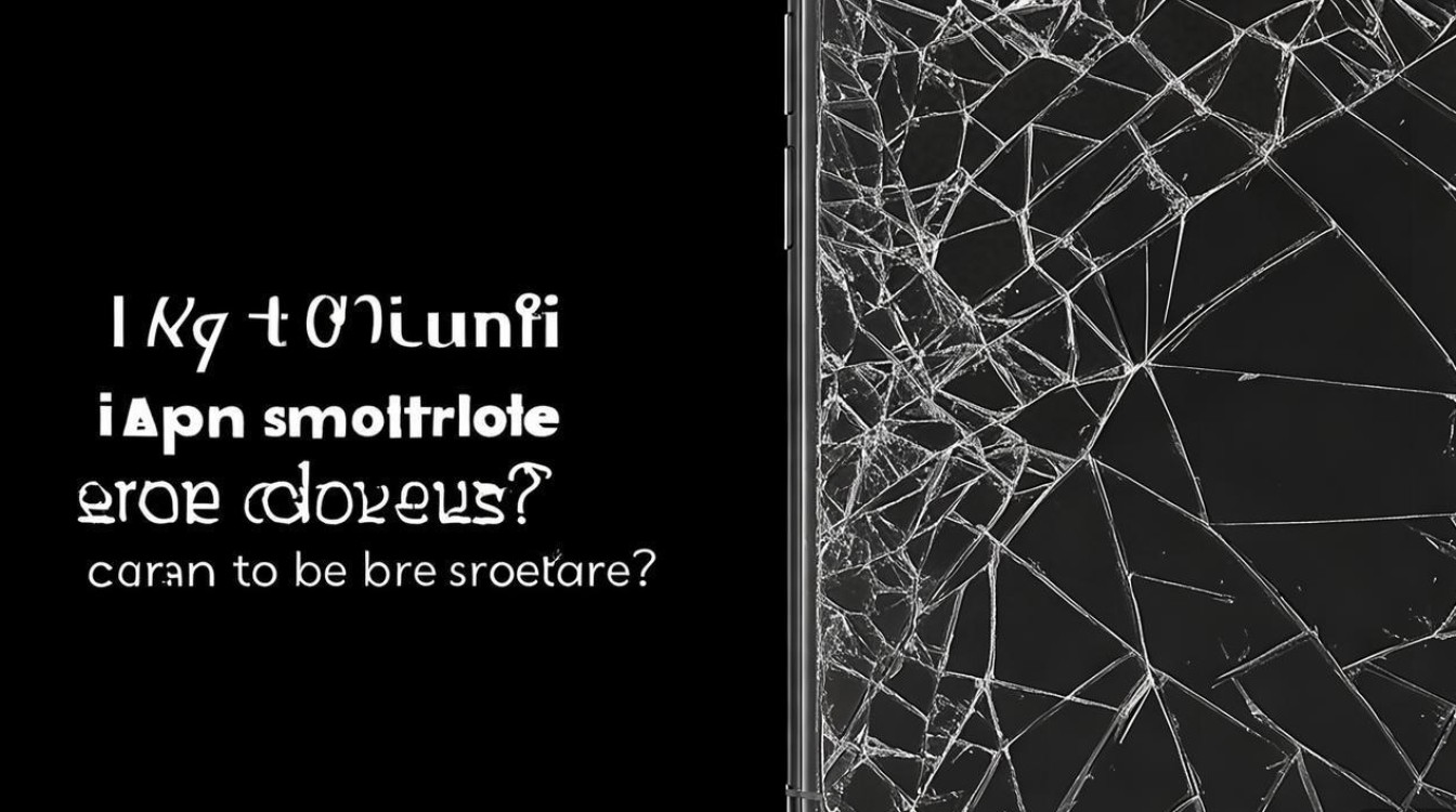 苹果手机屏幕摔黑屏了怎么办啊？还能修吗？