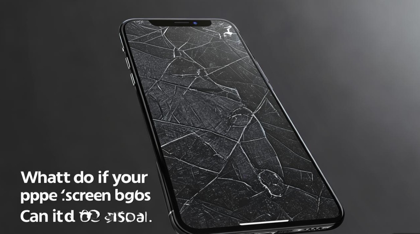 苹果手机屏幕摔黑屏了怎么办啊？还能修吗？