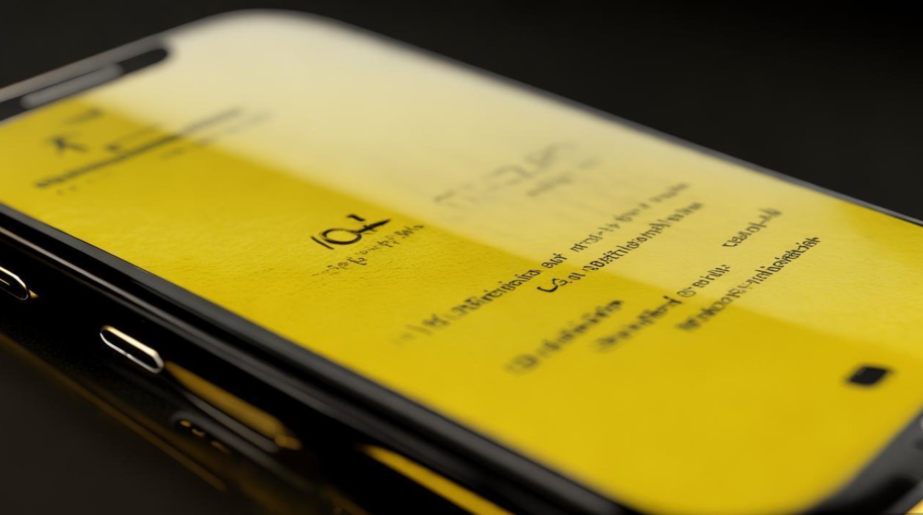 苹果手机屏幕发黄是什么原因导致的？