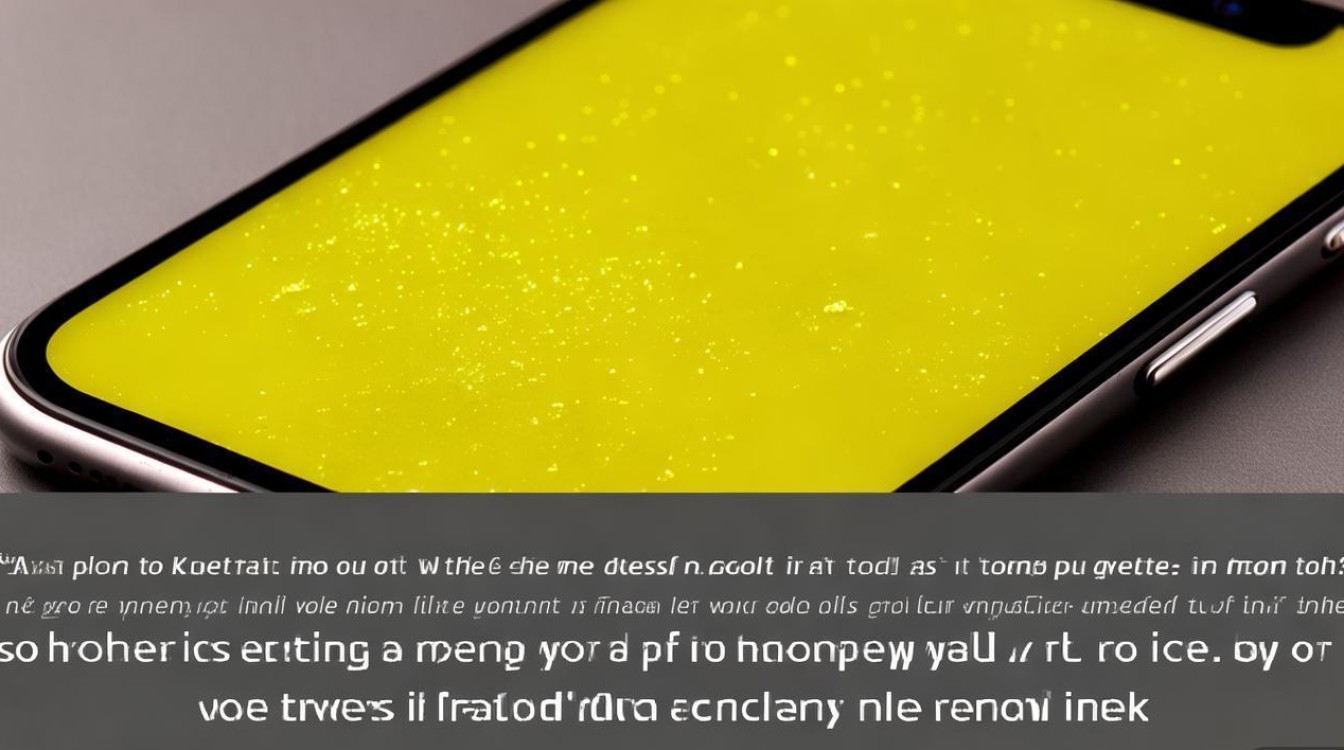 苹果手机屏幕变黄不退怎么办？教你轻松解决发黄问题！